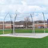 Jaypro DCHS-35 Discus Cage (with Net - No Ground Sleeves)