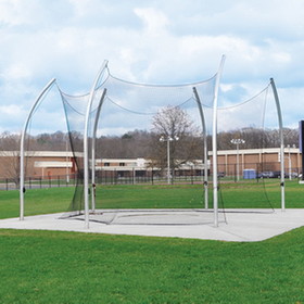 Jaypro DCHS-35 Discus Cage (with Net - No Ground Sleeves)