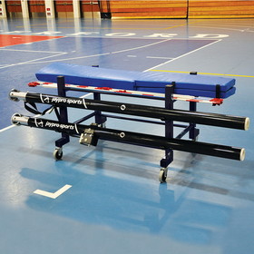 Jaypro EC-500 Volleyball Equipment Carrier (42"L x 32"W - 4 Poles) - Standard
