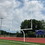 Jaypro FBGP-700YW Football Goal Posts - 5-9/16" Pole | 6' Offset | 20' Uprights | 23'-4" Wide [HS] | Leveling Plate - Steel - Yellow, Price/Pair