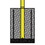 Jaypro FBGP-720YW Football Goal Posts - 5-9/16" Pole | 6' Offset | 20' Uprights | 23'-4" Wide [HS] | Semi-Perm - Steel - Yellow, Price/Pair