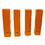 Jaypro FBPYLN Football Field Markers - Free Standing Pylons (18"H x 4"W x 4"D) (Set of 4) (Orange), Price/Set