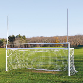 Jaypro FBSC-240EB Goals - Soccer/Football (with European Backstays) - Deluxe, Official Size (8' H x 24' W x 4' B x 10' D)