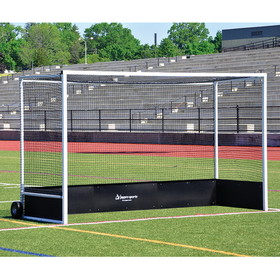 Jaypro FHG-2ALPKG Field Hockey Goal Package (2" x 2" Square Aluminum with Bottom Boards) - Official (7'H x 12'W x 4'D) - NFHS, NCAA, FIH Compliant