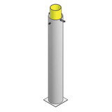 Jaypro FPS-12 Ground Sleeves (12' or 15' Pole) - Foul Pole (Baseball/Softball)