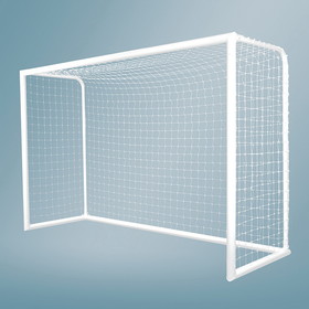 Jaypro FSG-1 Futsal Goal - Deluxe, Official Size (6' 7"H x 9' 10"W x 3'3"D - 4" Sq. Net) (2m x 3m)