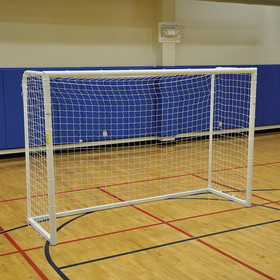 Jaypro FSG-2 Futsal Goal - Official Size (6' 7"H x 9' 10"W x 3'3"D - 4" Sq. Net) (2m x 3m)