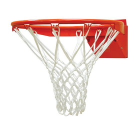 Jaypro GBA-542 Basketball Goal - Contender Series, Adjustable Breakaway Goal (Traditional Net Attachment)) (42" Backboard) (Indoor) - NCAA, NFHS, FIBA Compliant