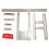 Jaypro HRKIT-AC Hoop Rejuvenator&#153; Kit (H-Frame Design with 72" Acrylic Backboard), Price/Each