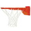 Jaypro N1012GB Basketball Backstop - Wall-Mounted - Shooting Station - Stationary Glass Backboard (10' - 12' Wall Offset), Price/Each