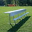 Jaypro PBS-20 Player Bench with Seat Back and Shelf - 15' - Portable, Price/Each