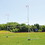 Jaypro PCG-800 Portable Practice Football/Soccer Combo Goal (High School) (8' H x 24' W with 10' H Uprights, 23'-4" width)