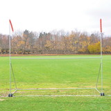 Jaypro PPG-4HS Football/Soccer Practice H-Frame Goal - Portable (High School) (23'4