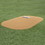 Jaypro PPM8121 Pitcher's Mound - Adult (12'L x 8'W x 10"H) (Gel Coat with Launch Pad), Price/Each