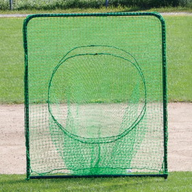 Jaypro PSTS-76N Batting Practice Screen Replacement Net - (7'H x 6'W) - Soft Toss (Economy)