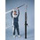 Jaypro PVB-2500 T-Base - Competition Volleyball Net System (FeatherLite&#153; (Pin-Stop Height Adjust) Upright) - NFHS, NCAA, USVBA Compliant, Price/Pair