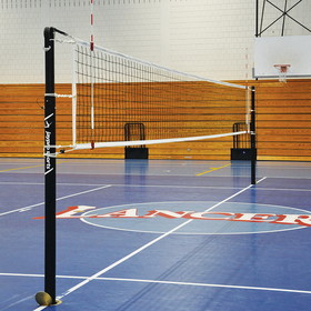 Jaypro PVB-9000 Carbon Ultralite&#153; Volleyball System (3-1/2" Floor Sleeve) - NFHS, NCAA, USVBA Compliant