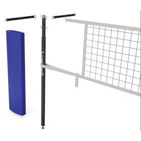 Jaypro PVBC-950 Carbon Ultralite&#153; Volleyball Net Center Upright System (3" Floor Sleeve) - NFHS, NCAA, USVBA Compliant