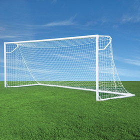 Jaypro RCG-24S Soccer Goals - Nova&#153; Club Round Goal (8'H x 24'W x 4'B x 9'D) - NFHS Compliant