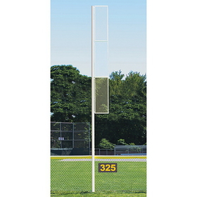 Jaypro SBFP-40-WT 40' Professional Foul Pole (Softball &#8211; Semi/Perm &#8211; White)