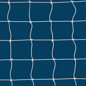 Jaypro SCN-12 Soccer Goal Replacement Nets (4" Sq. - 3mm Twist) - Club Soccer Goal (6-1/2'H x 12'W x 2'B x 6'D) (White)