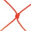 Jaypro SEYL-24NHP Soccer Goal Replacement Net (4" Sq. - 2.5mm Twist) - Quick Set-Up, Adjustable Soccer Goal (8'H x 24'/16'/8'W) (White), Price/Each