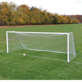 Jaypro SGP-730EB Soccer Goals - Classic Official Square with Standard Backstays (8'H x 24'W x 4'B x 10'D) - NFHS, NCAA, FIFA Compliant