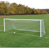 Jaypro SGP-730 Soccer Goals - Classic Official Square with Standard Backstays (8'H x 24'W x 4'B x 10'D) - NFHS, NCAA, FIFA Compliant, Galvanized Steel Backstay
