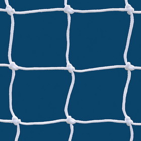 Jaypro SGP-850N Soccer Goal Replacement Nets (4-3/4" Sq. - 4mm Braided Mesh) (8'H x 24'W x 6 1/2'B x 7 1/2'D) (White)