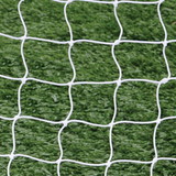 Jaypro SND-8 Soccer Goal Replacement Nets (5-1/2" Sq. - 4mm Braided Mesh) - Classic Official Goal (8'H x 24'W x 4'B x 10'D) (White)