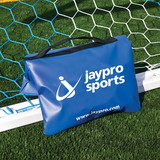 Jaypro SWB-454W Sandbag Anchor - Saddle-bag with Nylon Handle (50 Lb.) (Blue) (Set of 4)