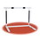 Jaypro TFH-C Hurdle with Easy Height Adjustment with Adjustable, Spring-loaded Pullover Weights (Collegiate), Price/Each