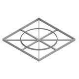 Jaypro TFSP378S - Shot Cage - Shot Circle Frame - Aluminum - Official (7 ft. Diameter)