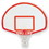 Jaypro UAG-FA Basketball System - Gooseneck with Hoop Rejuvenator&#153; - (4-1/2" Pole with 48" Offset) - 54" Aluminum Fan Backboard, Playground Breakaway Goal, Price/Each