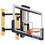 Jaypro WMWH Basketball System - Wall-Mounted - Shooting Station - Adjustable Height (Indoor) - 72" Glass Backboard, Contender Series Breakaway Goal, Price/Each