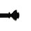 Jeco 8CR-B04 Bruce Adjustable Single Curtain Rod 18" to 36"-Black