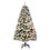 Jeco CH-CT79 7.5ft. Prelit Frosted Christmas Tree with Meta Stand