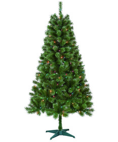 Jeco CH-CT86 Caoimhe 6FT Sentiments Green Multi Tree