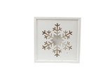 Jeco CHD-ID016 Wooden Illuminated Snowflake