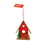 Jeco CHD-TA010 Christmas Hanging Wooden House Ornament