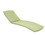 Jeco CL1-FS029_2 Sage Green Chaise Lounger Cushion (2pc/Case)