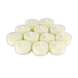 Jeco 12pk Vanilla Scented Ivory Tealight Candles