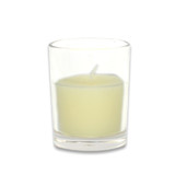 Jeco Ivory Round Glass Votive Candles (12pc/Box)