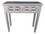 Jeco F-SF019 32 Inch H Grey Wooden 2 Drawer Console Table