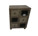 Jeco F-SF035 30 Inch Wooden Cabinet With 6 Drawer