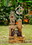 Jeco FCL146 Wood Look Birdhouse with Wind Spinner