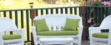 Jeco 4pc Sage Green Cushions Set