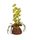 Jeco HD-BT095 Floral arrangement with burlap pot