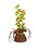 Jeco HD-BT095 Floral arrangement with burlap pot