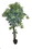 Jeco HD-BT157 78 Inch White Net Shape Leaf Tree